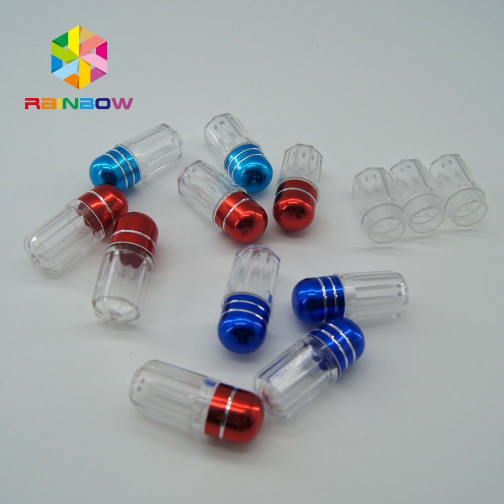 كبسولة جنسية من نوع Rhino زجاجات حبوب منع الحمل البلاستيكية / حاوية كبسولة Empry