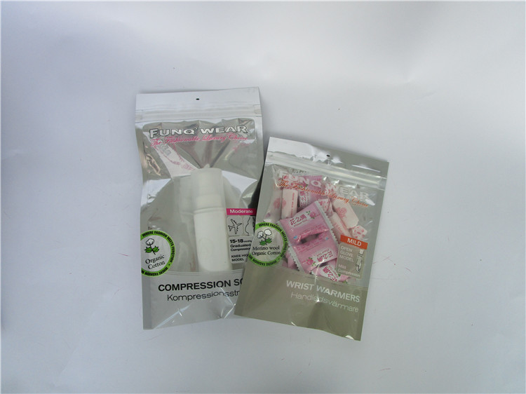 عالية الجودة ثلاثة الجانب ختم كيس مع زيبلوك / أكياس زيبلوك / سستة حقيبة للملابس الداخلية