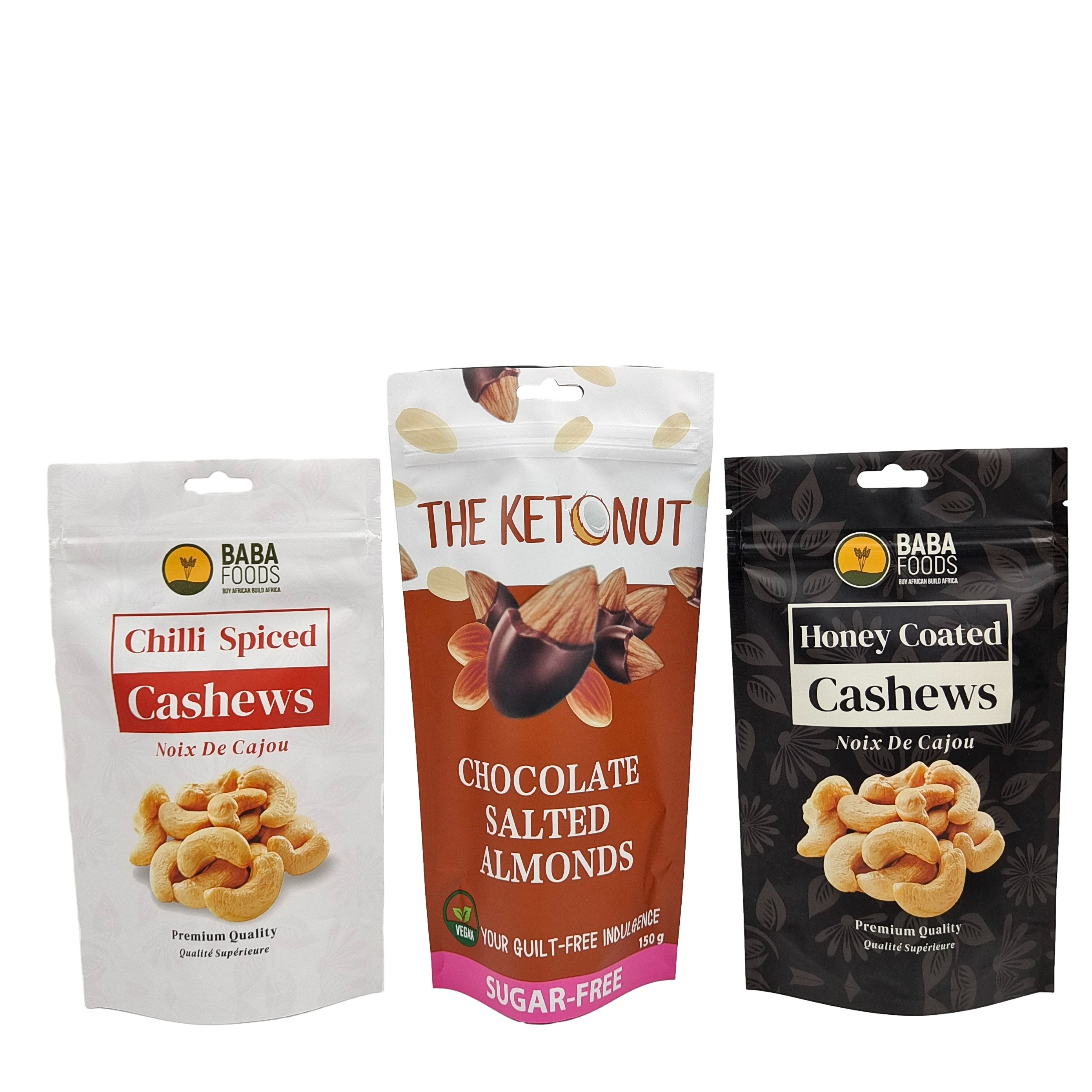 أوراق الألومنيوم الصفيحة الزيب قفل حقيبة التعبئة