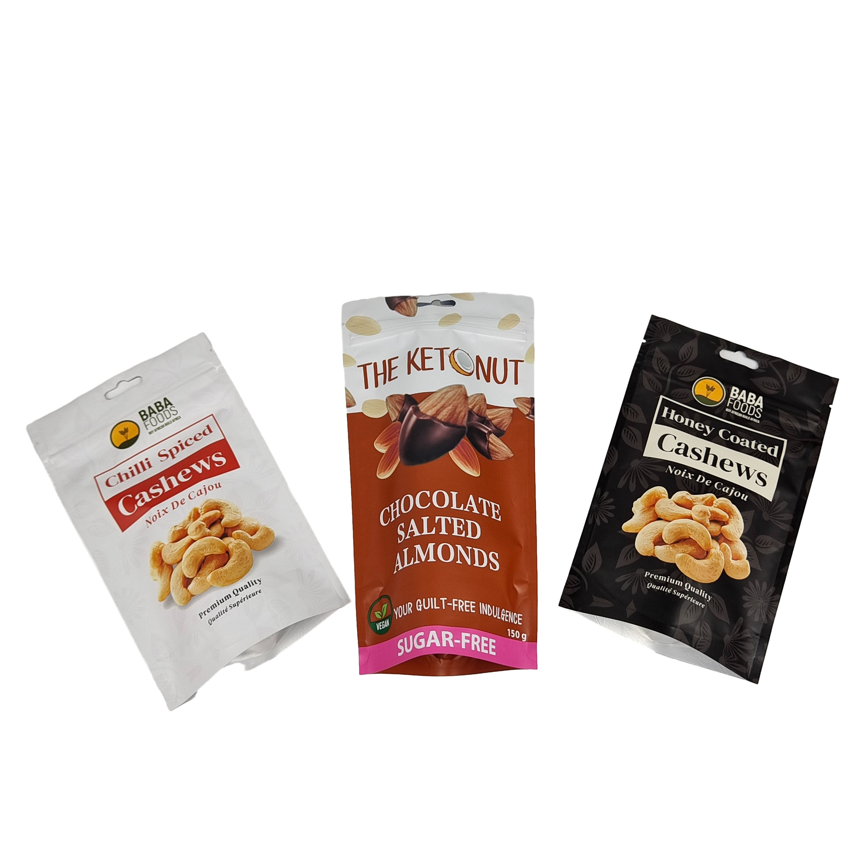 كيس السحب الغذائي الصف الألومنيوم ورق البلاستيكية كيس السحب كيس مايلر