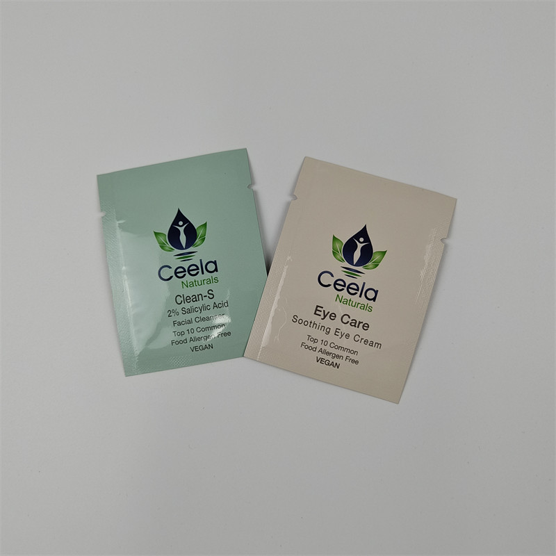 تجميل مريح يحمل حقيبة حزم من ورق الصفائح حقائب مايلر الصغيرة