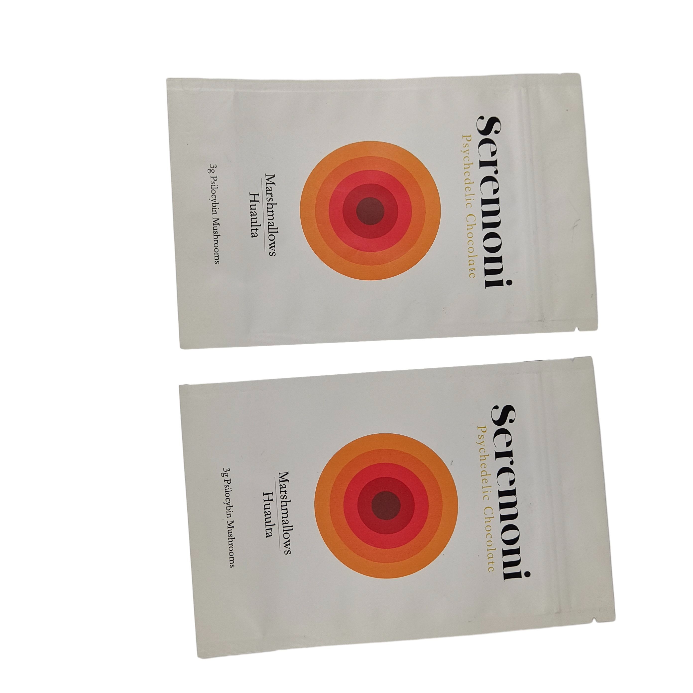 بيع بالجملة حقيبة صغيرة مقاس مخصص 10g 150g 300g المصفوفة الوقوف الحقيبة عديم الرائحة حقيبة ورقية مع السحاب