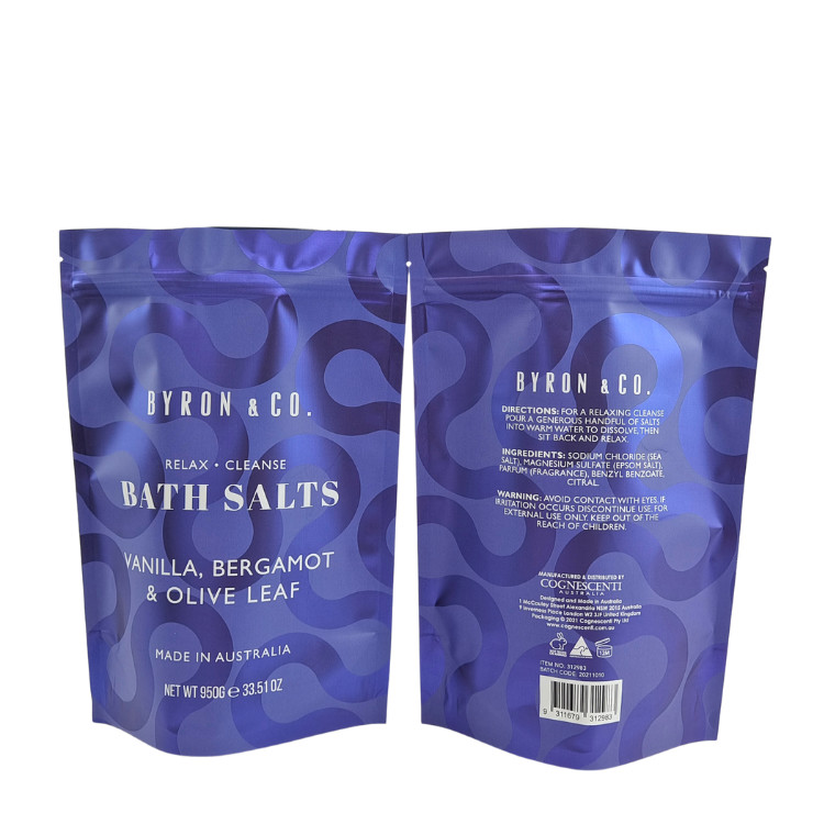 أكياس مايلر للغذاء الورق الكرافت زيبلوك الوقوف