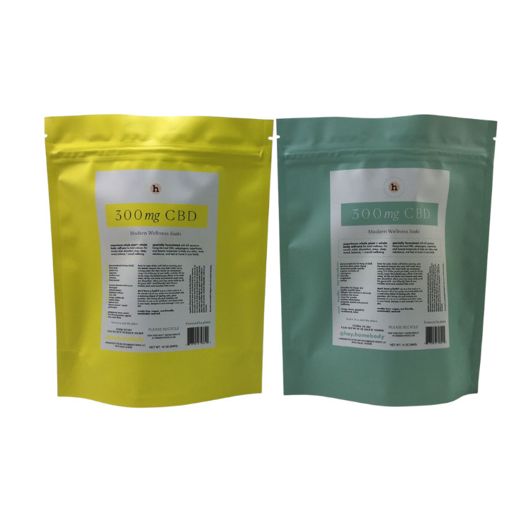 حقائب الشاي القابلة لإعادة الإغلاق المطبوعة حسب الطلب