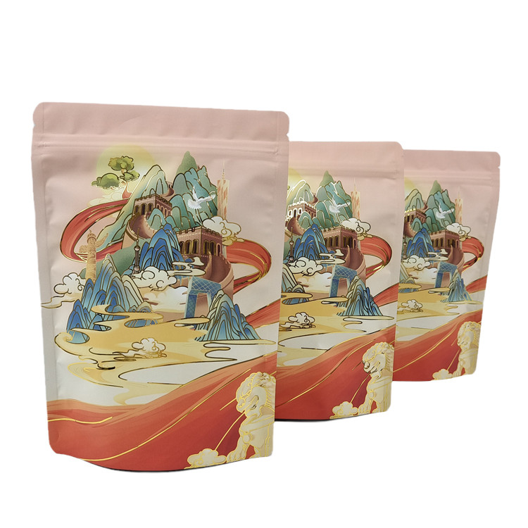 حقائب غير مضادة للرائحة مع شعار الطباعة الرقمية من ورق الألومنيوم