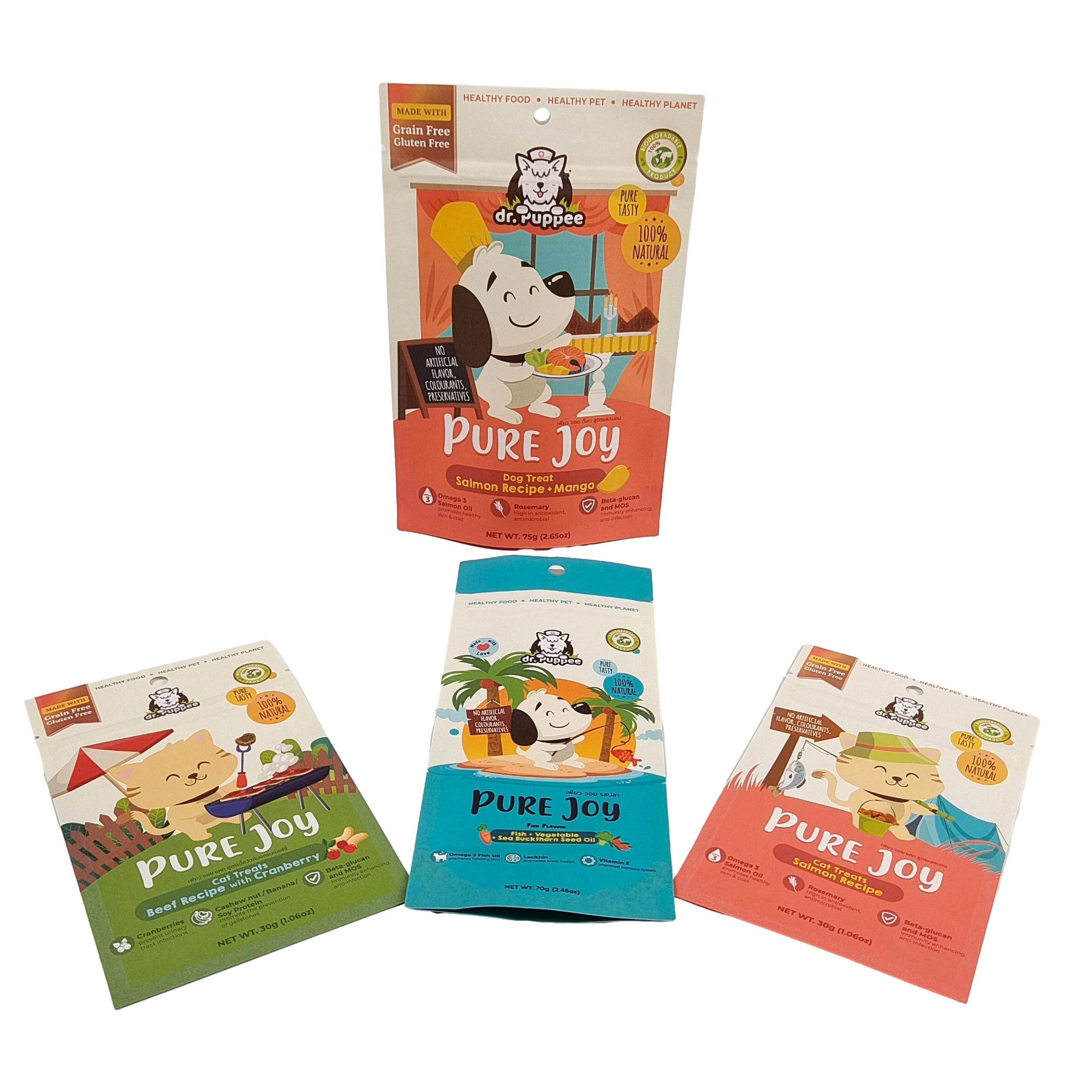 البيع الساخن البني إعادة تدوير مطبوعة مخصصة صديقة للبيئة سحب الوقوف الحقيبة الفاكهة المجففة حزمة أكياس قابلة للتحلل البيولوجي كرافت با