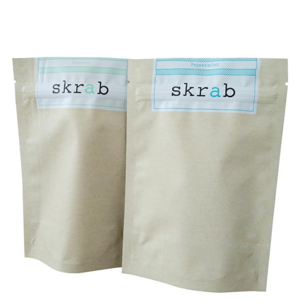 كيسات من ورق الفضة القائمة مع تصميم حزمة Doy للتغليف القهوة