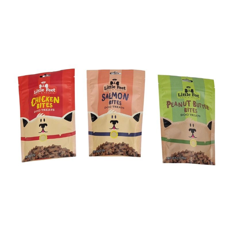 حقائب الوجبات الخفيفة ذات القاع المسطح المطبوعة خصيصاً مع سطح متطاطي لحقيبة تغليف الأغذية