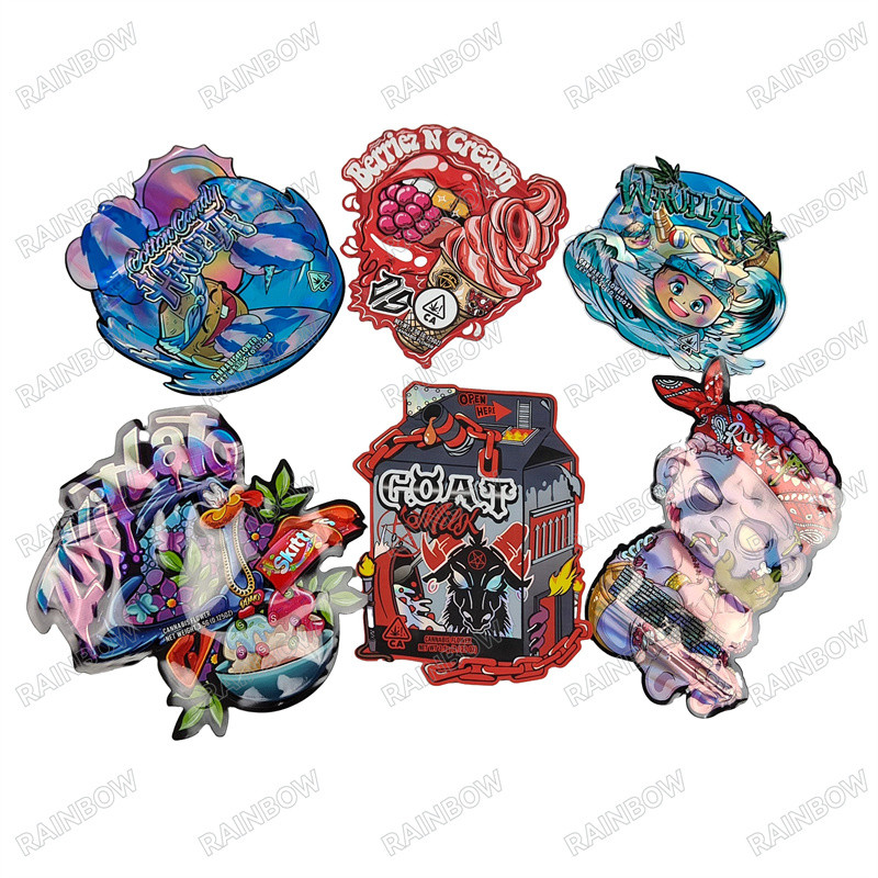 7 أيام عمل وقت الإنتاج 3.5g أكياس مضادة للرائحة مع حبر الطباعة الصديقة للبيئة