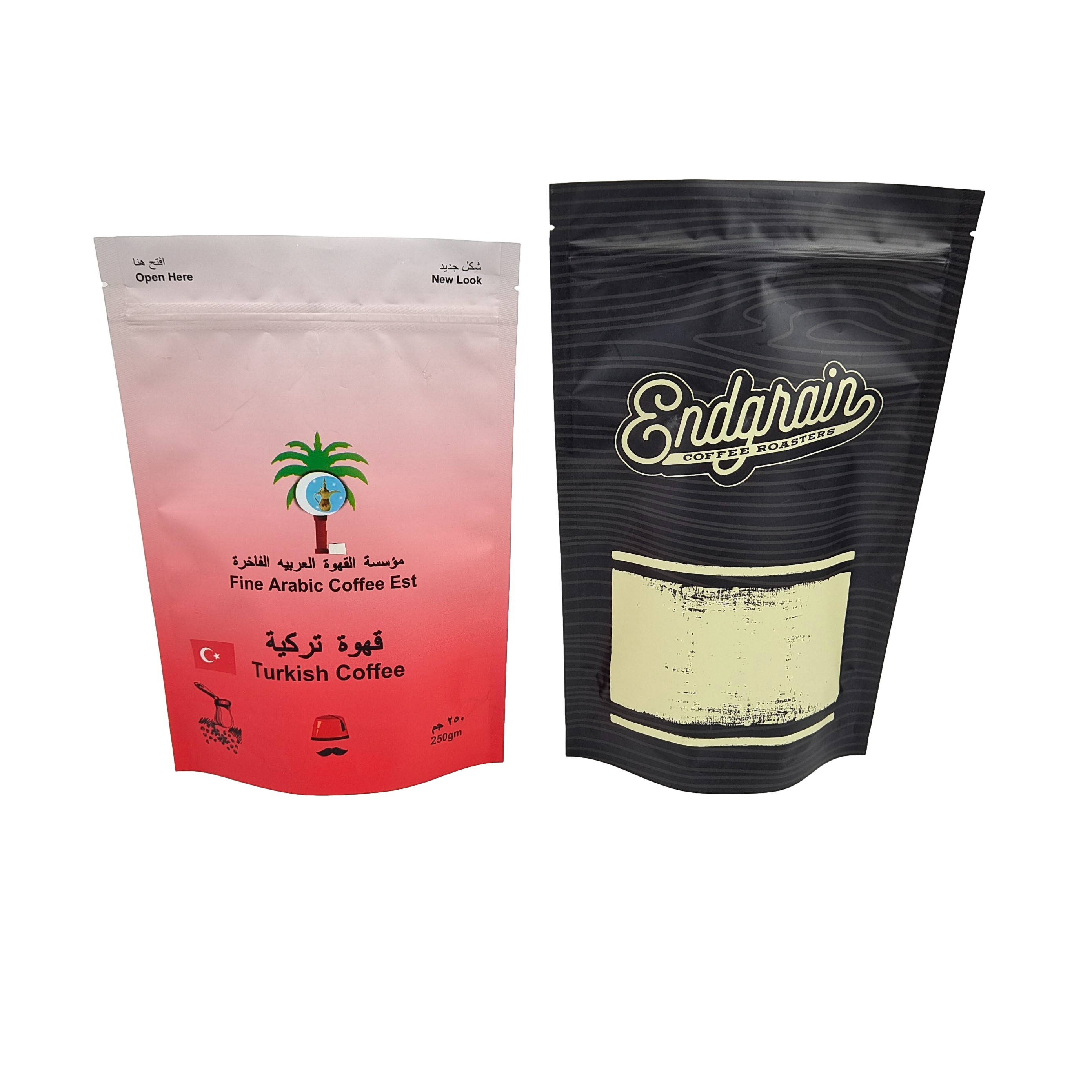 شعار مخصص أكياس القهوة الراقية ذات الجودة العالية