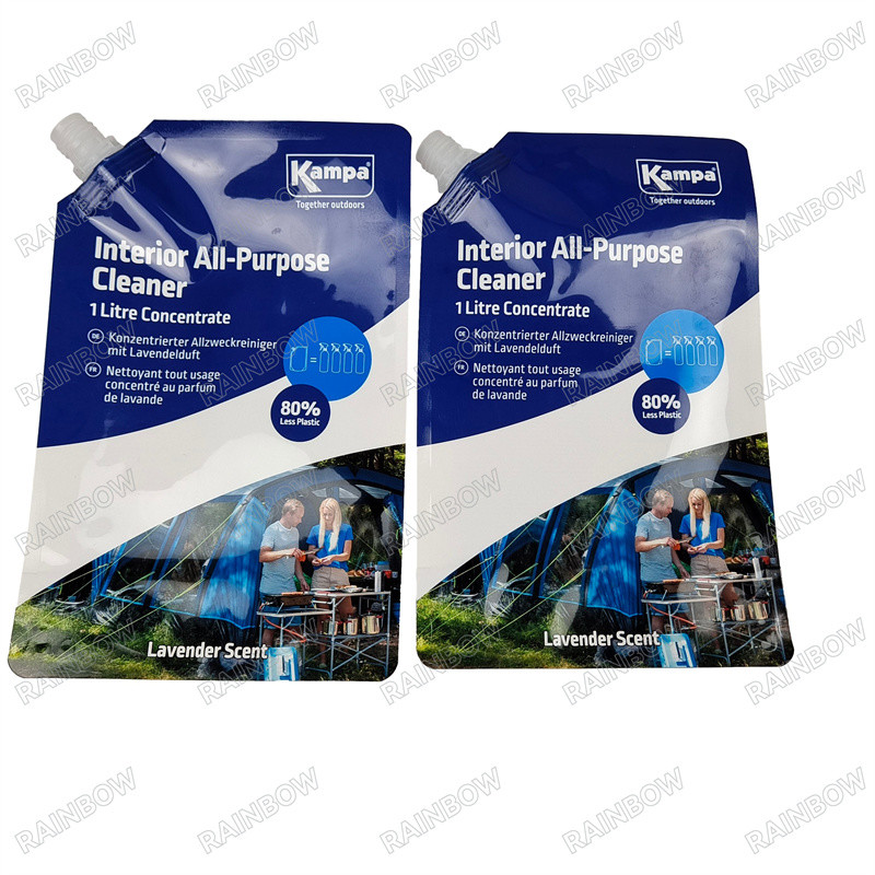 مياه الشرب كيس بلاستيكي سائل عبوة كيس بلاستيكي غذائي قابلة لإعادة الاستخدام