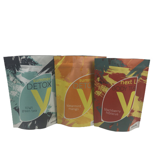 علبة الصادرات حزمة الشاي نحيلة مع اللمعان أو متطاط