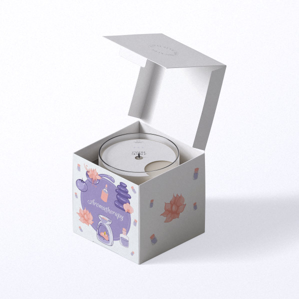 علبة الورق المطبوع حسب الطلب صناديق الورق التجميل التعبئة التجميلية التغليف SGS الموافقة