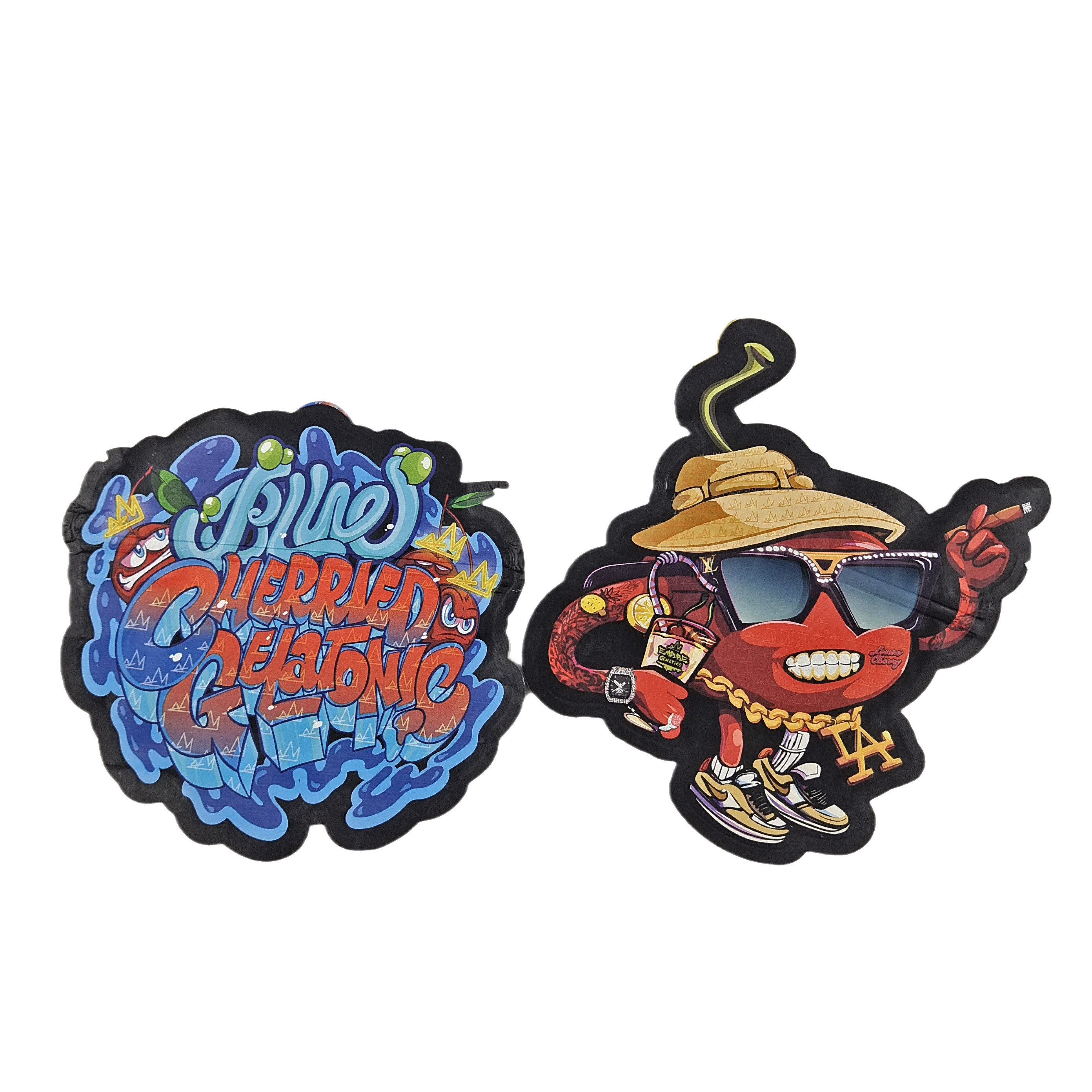 شعار مخصص مطبوع بقطع مروري حقائب زيبلوك صغيرة قفزة 3.5 غرام التعبئة الغذائية الصف التعبئة الغذائية ضد الرائحة مع زيبلر مايلار با