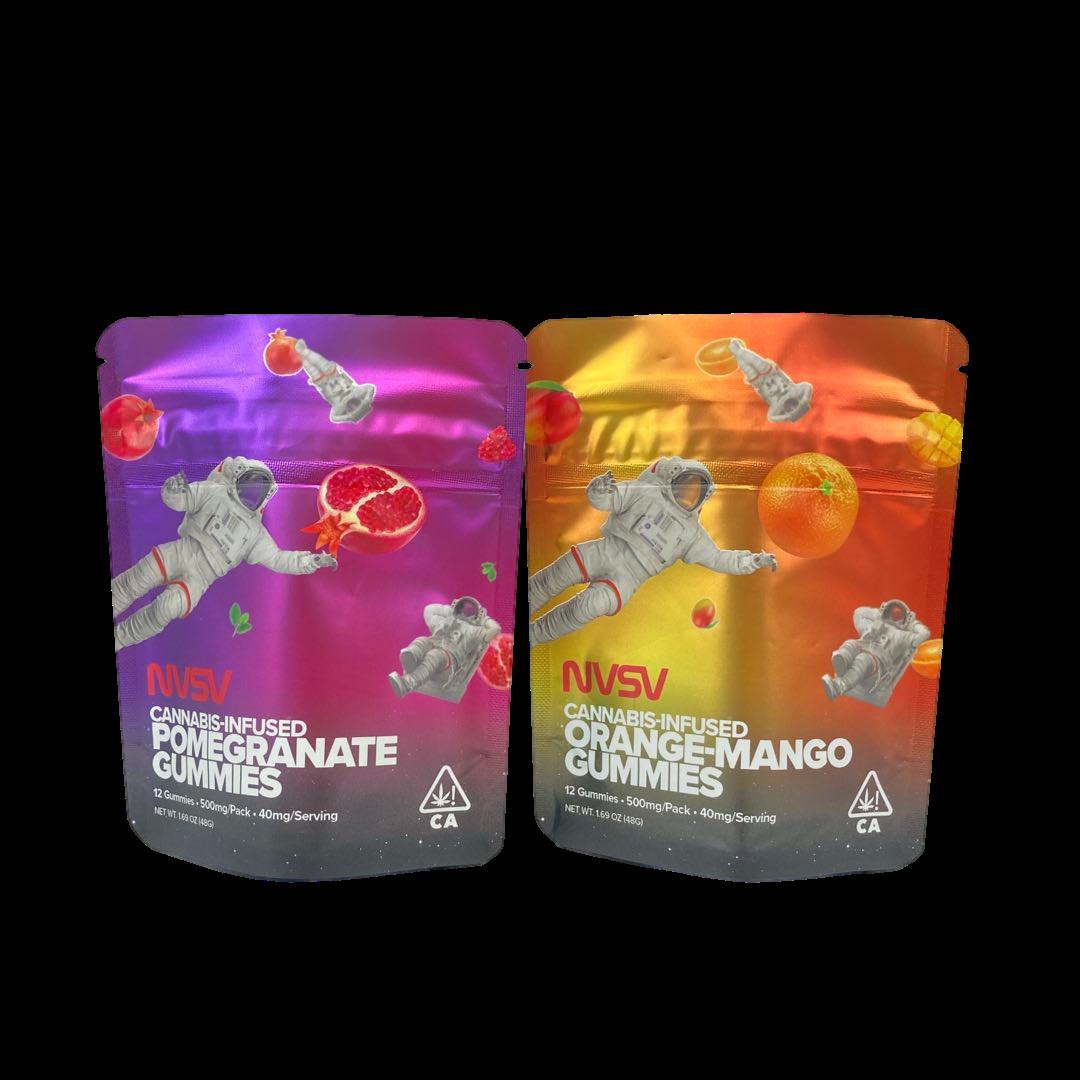 3.5 جرام أكياس بلاستيكية التعبئة والتغليف العلامة المخصصة المطبوعة CBD الكوكيز