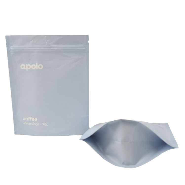 حقيبة شاي مجففة مريحة تغليف حقائب قائمة قابلة لإعادة الإغلاق