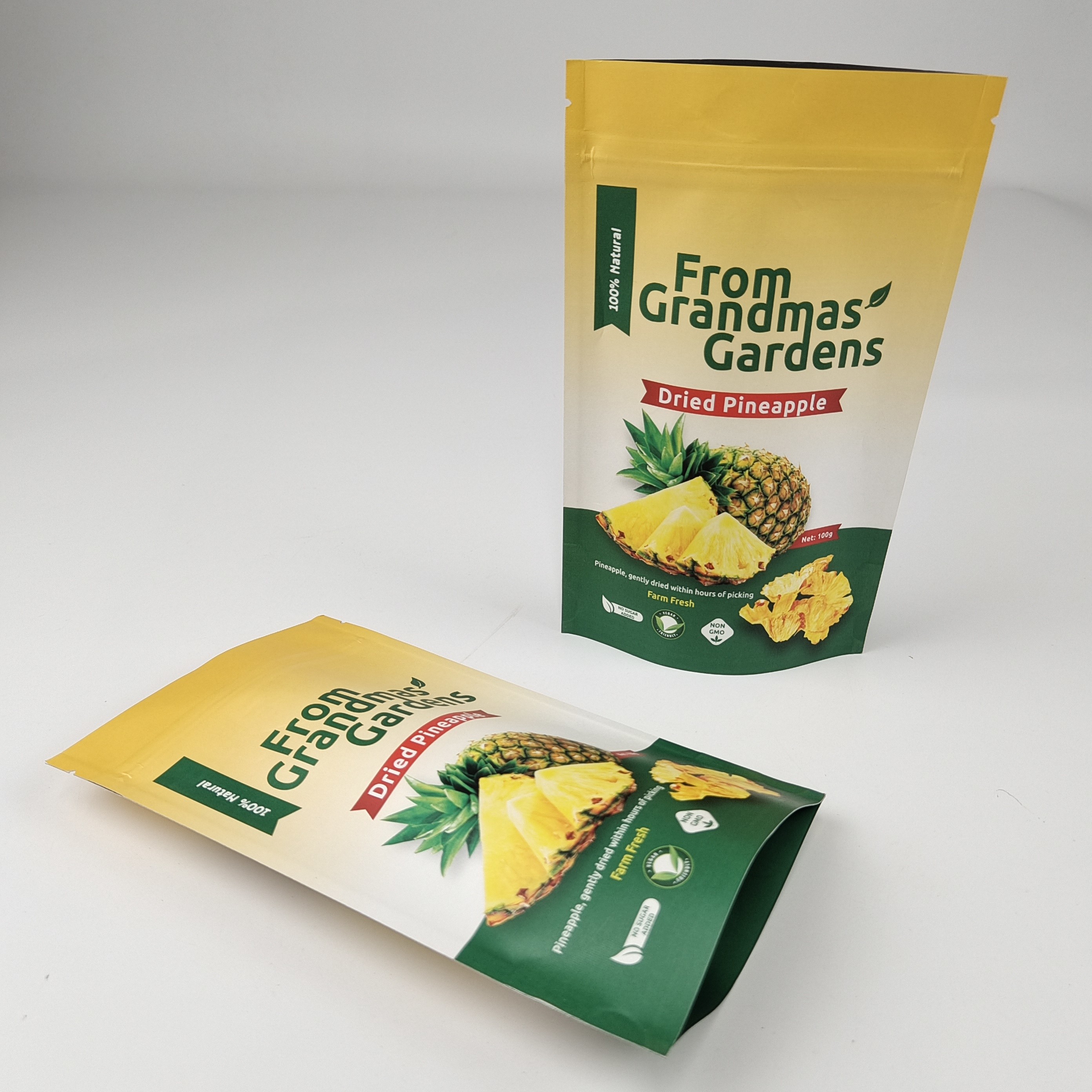 الطباعة الرقمية المخصصة الصديقة للبيئة الوقوف الحقيبة دموع حفرة الفواكه الجافة جوز الكاشيو عبوة بلاستيكية