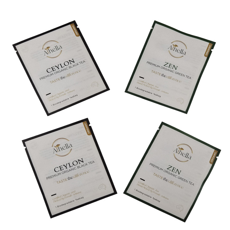 حقيبة صغيرة قابلة للتحلل البيولوجي للشاي والقهوة