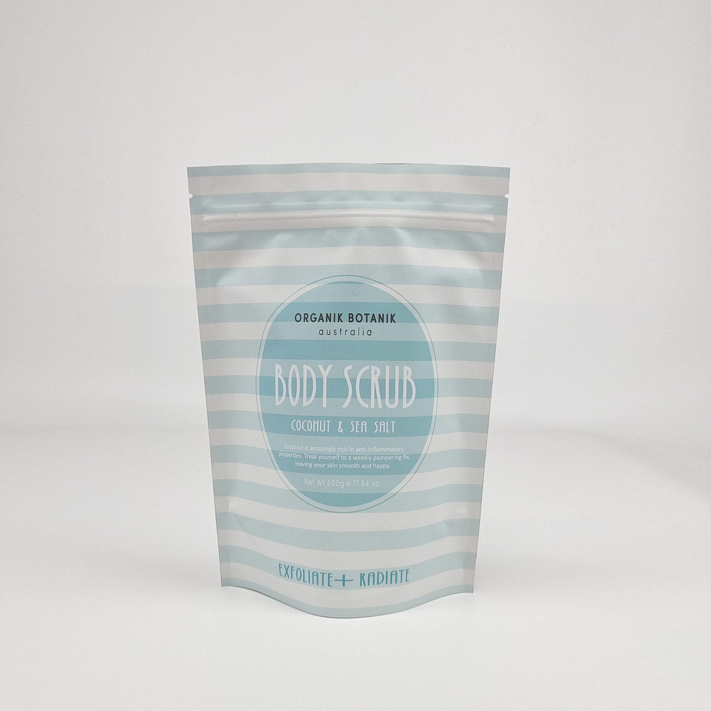 كيسات تغليف طباعة عالية الجودة لتنظيف الجسم من ورق الألومنيوم البلاستيكي الزيبر المخصص