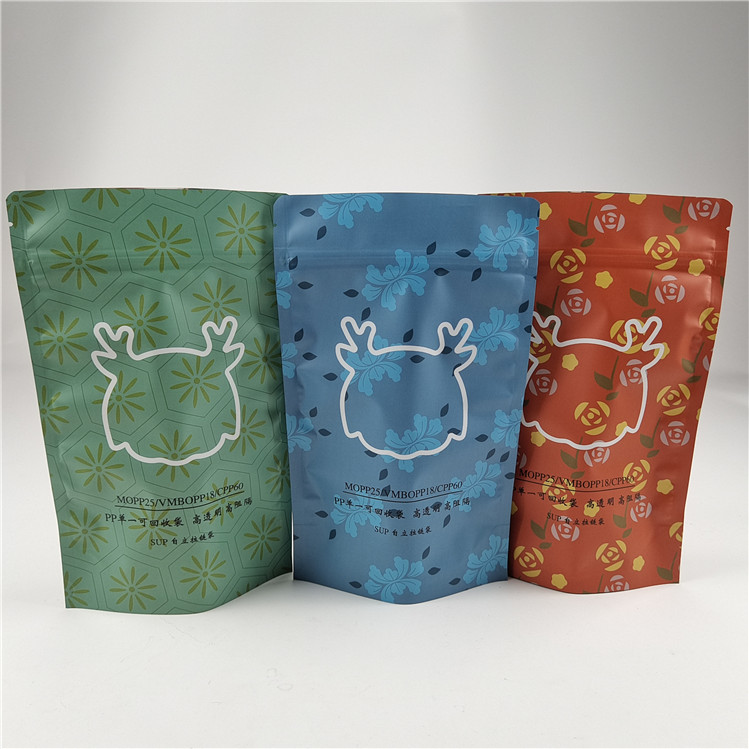 حجم مخصص حقيبة وجبات خفيفة صديقة للبيئة التعبئة والتغليف غطاء الألومنيوم الصفائح الوقوف الحقيبة زيبلوك كيس كيس