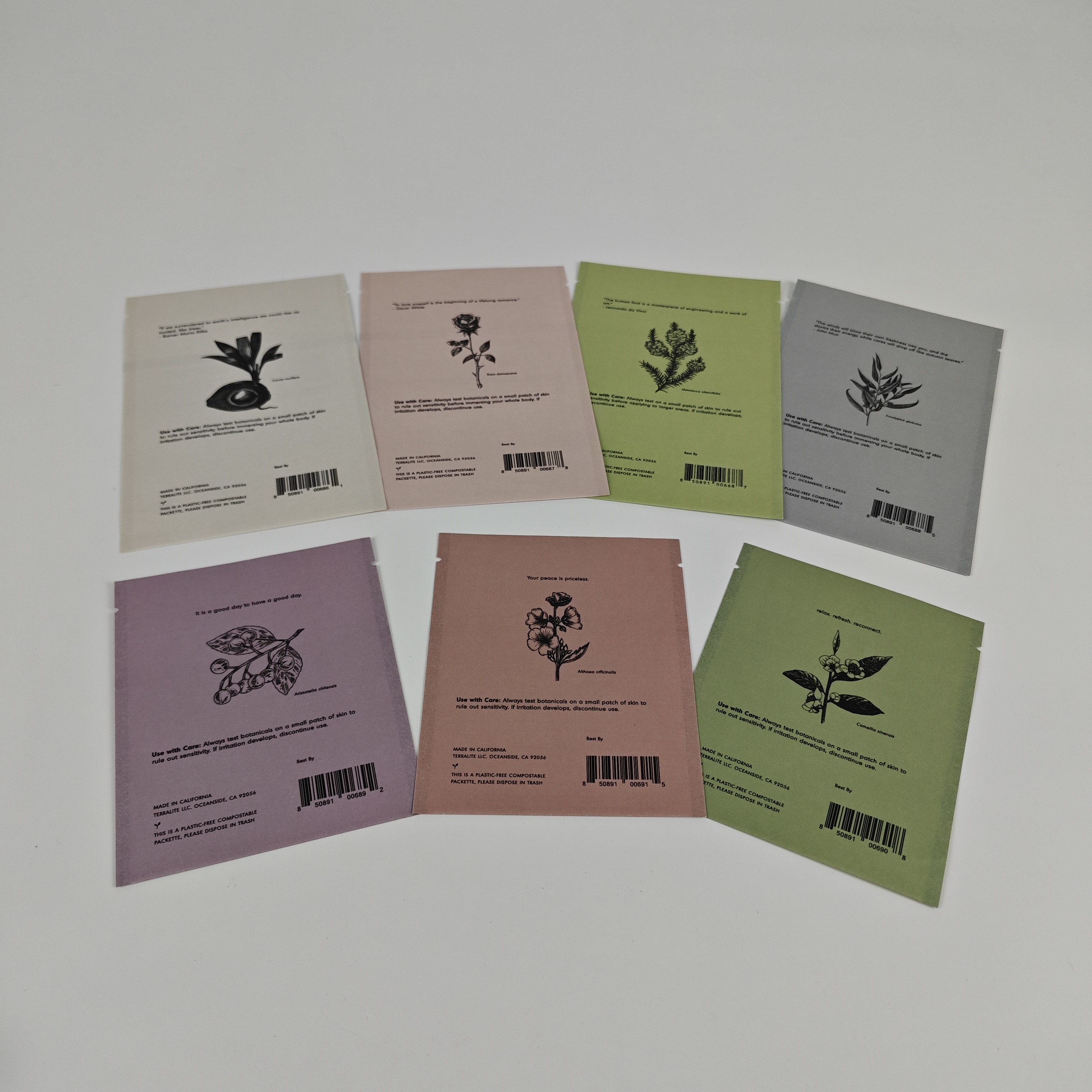 زيبلوك كرافت قابلة للتحلل الحيوي الوقوف الحقيبة الطباعة الرقمية أكياس مايلر قابلة لإعادة الاختراع