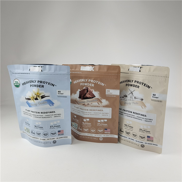 الطباعة الرقمية المخصصة أكياس السحاب الوقوف ضد الرائحة ضد الرطوبة