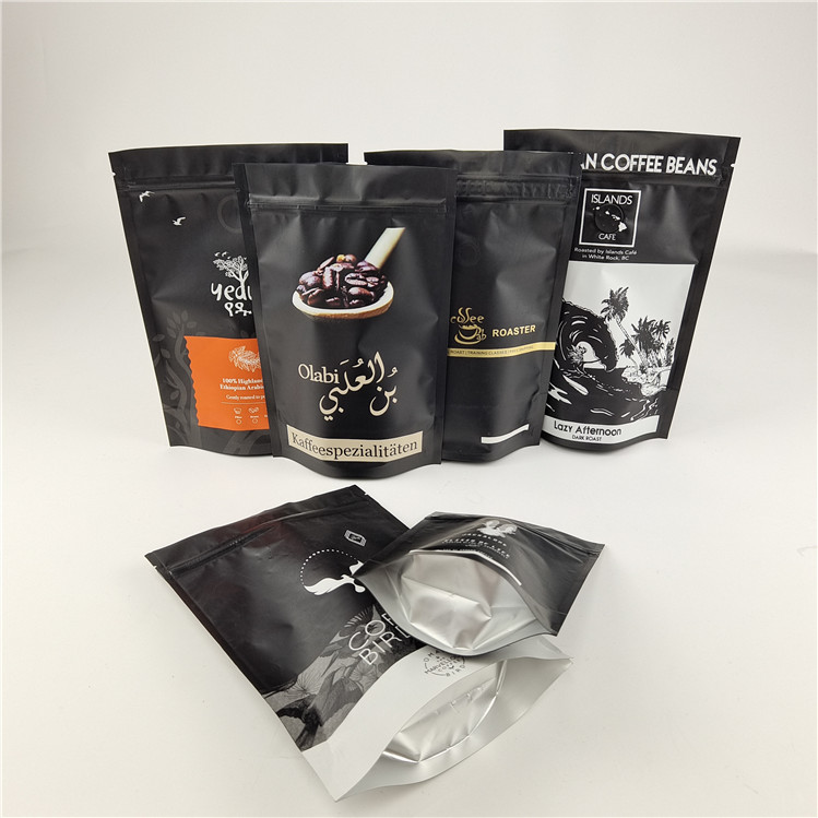 ورق الألومنيوم المصفوف الزيبلوك الوقوف الحقيبة الطباعة الرقمية حسب الطلب الحجم / الألوان