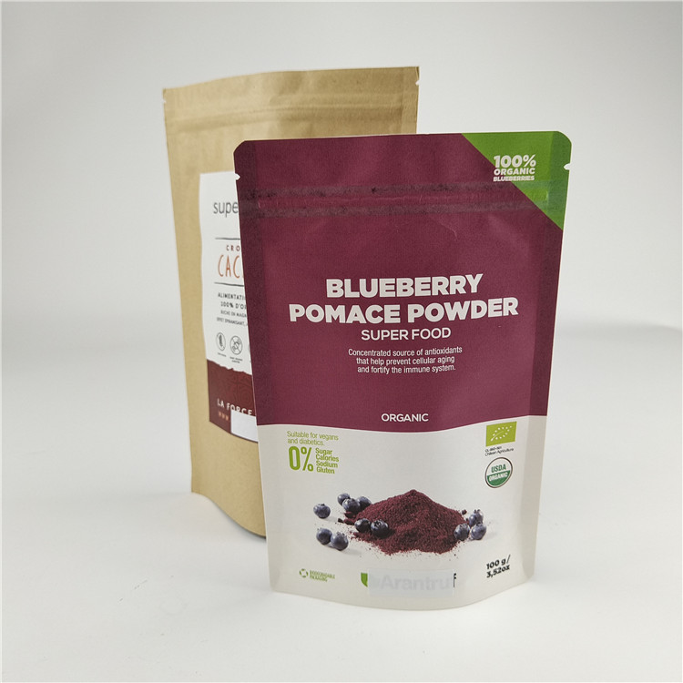 مواد التعبئة والتغليف الغذائي الطباعة الرقمية المخصصة الوقوف أكياس الزيبر مقاومة للرائحة والرطوبة