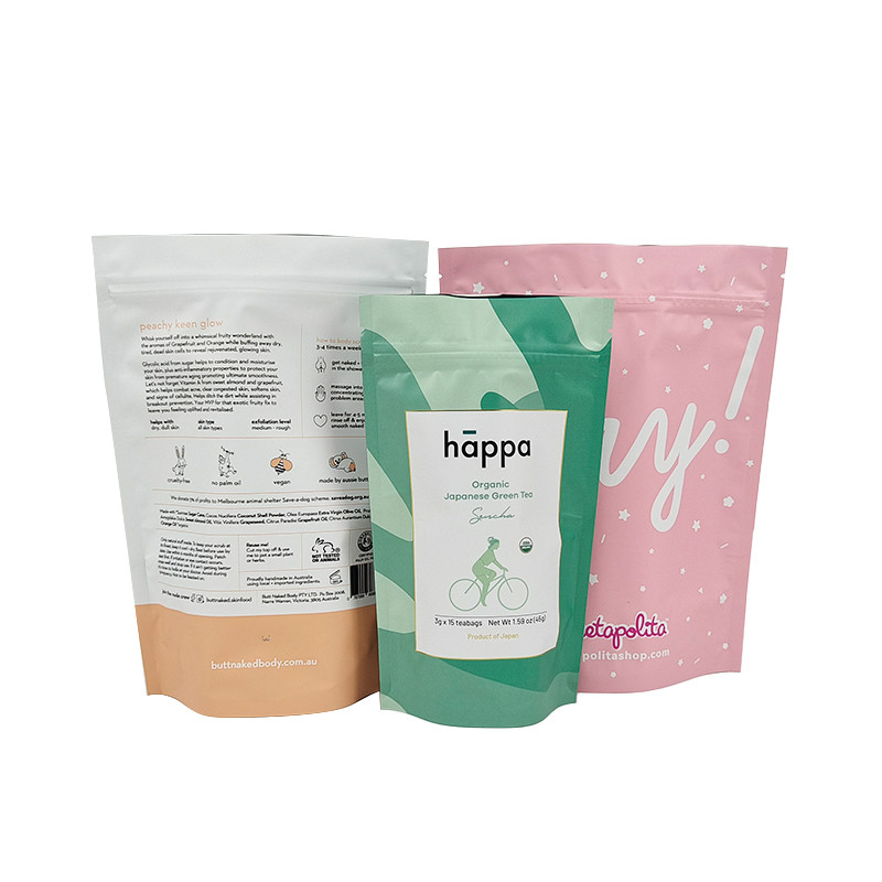 الوقوف / حزمة الدواء / حزمة الدواء / حزمة الدواء حزمة أوراق الألومنيوم الأكياس مع سحاب العلوي