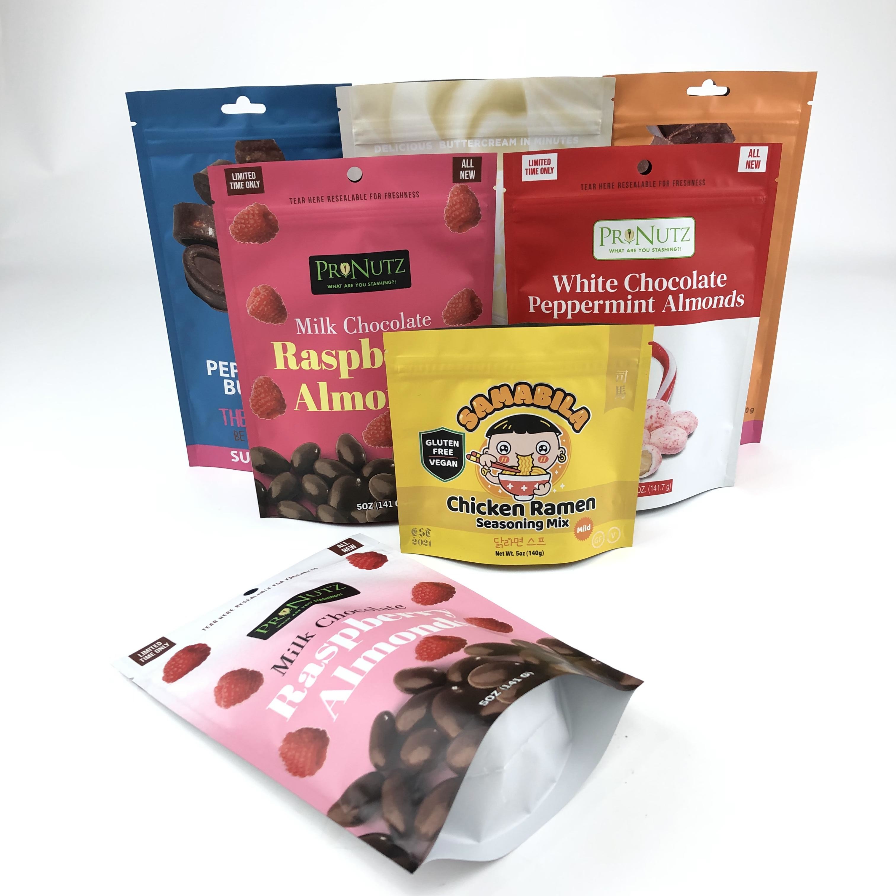 أكياس CMYK لونات بانتون ضد الرائحة للاحتياجات المهنية للتعبئة والتغليف