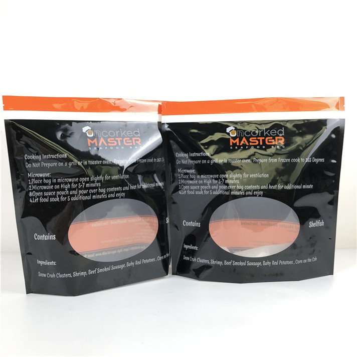 غلاف الألومنيوم متطابقة الوقوف الحقيبة زيبلوك الطباعة الحفرة لون مخصص