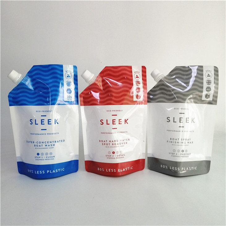 التخزين أكياس البصق قابلة لإعادة الاستخدام حاوية أكياس قابلة للإغلاق للشراب عصير الحليب