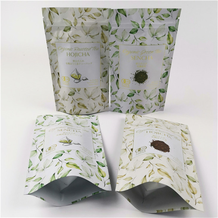 حزمة الأزياء شعار مخصص مطبوع مقبول حتى 10 ألوان متوفرة كيس الشاي