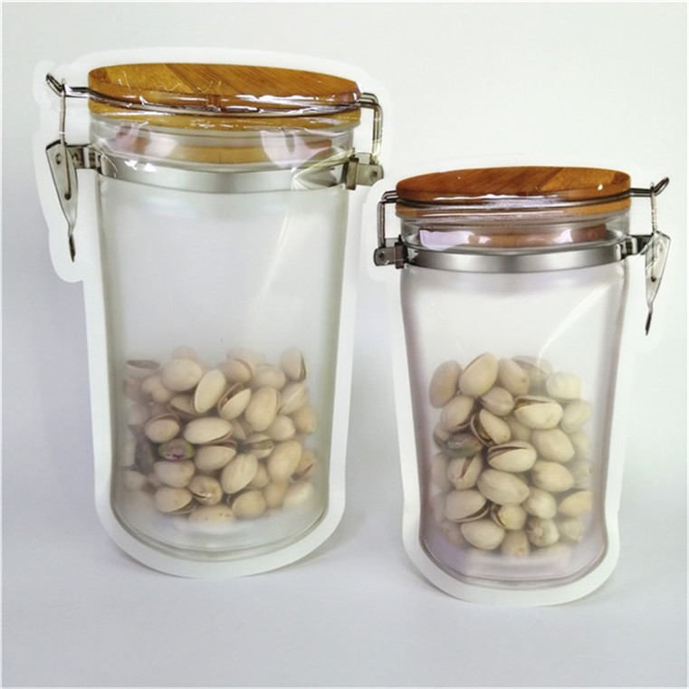 طباعة رقمية عالية الجودة مخصصة كيس التعبئة الغذائية البلاستيكية المعاد تدويرها