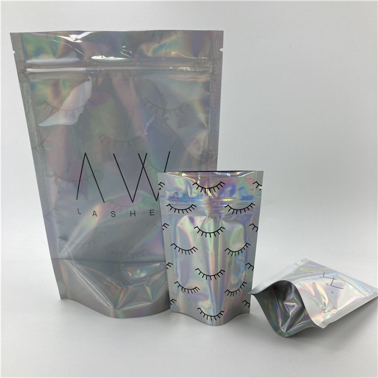 الجودة العالية شعار مخصص مطبوع حجم مخصص وتصميم احتياجات الألومنيوم ورق مايلار Doypack