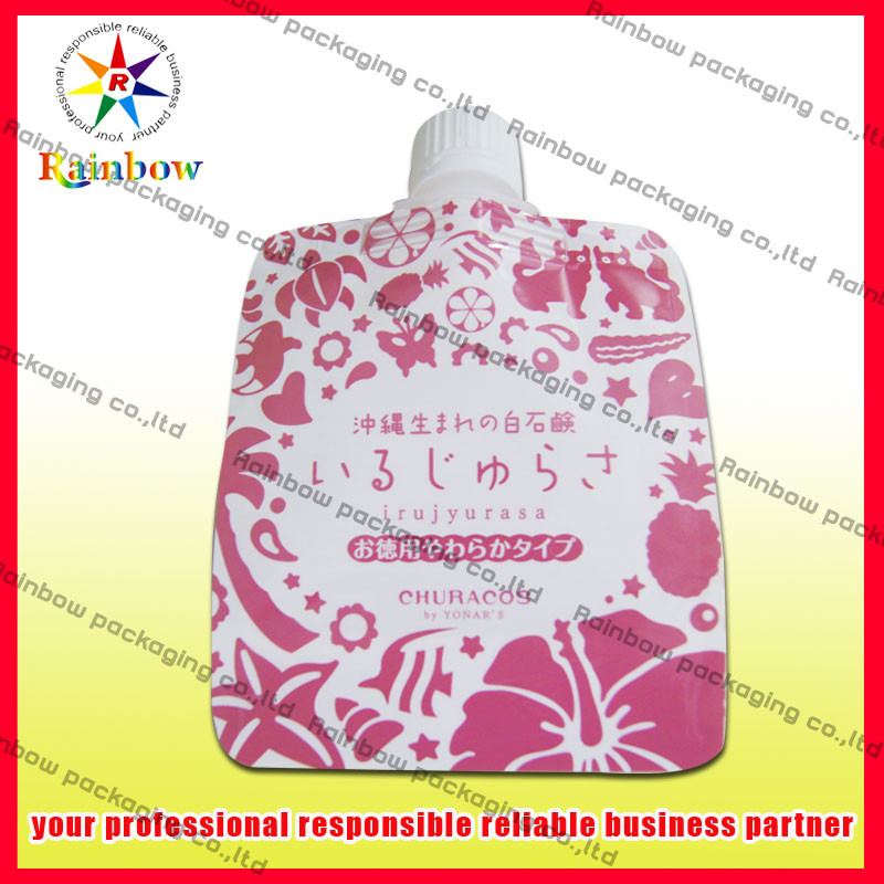 انهض احباط صنبور الحقيبة التعبئة والتغليف حرارة الختم للعصير، PET / AL / PE