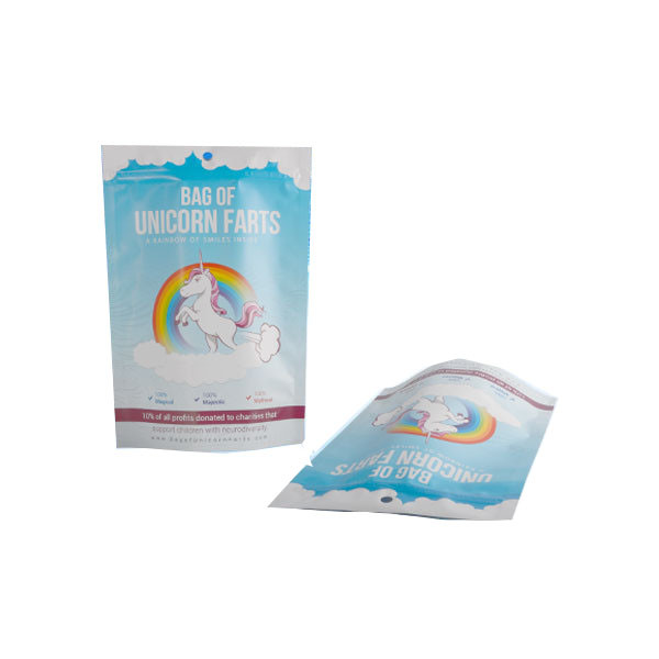 مغلفة البلاستيك Alumimum احباط الحقيبة التعبئة والتغليف Ziplock أبيض أزرق تسلق