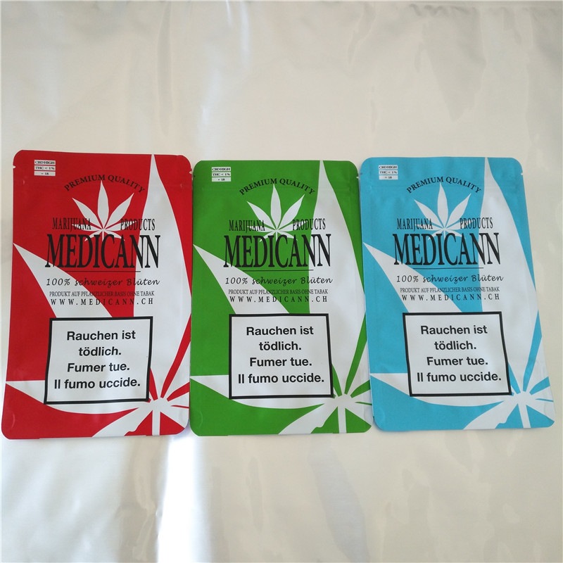 Cbd Thc Fudge بذور أكياس البلاستيك الختم قابل للحرارة ، الألومنيوم احباط الكيس ل Cbd غائر