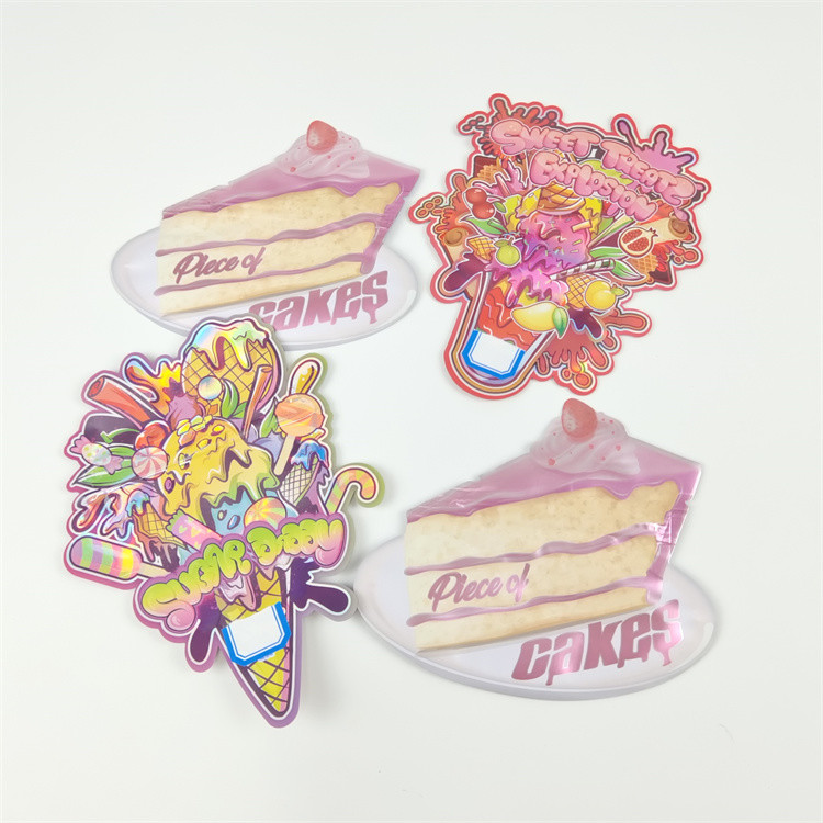 قطعت 3.5 غراماً أكياس شكل خاص الكعك الحلوى وجبة خفيفة