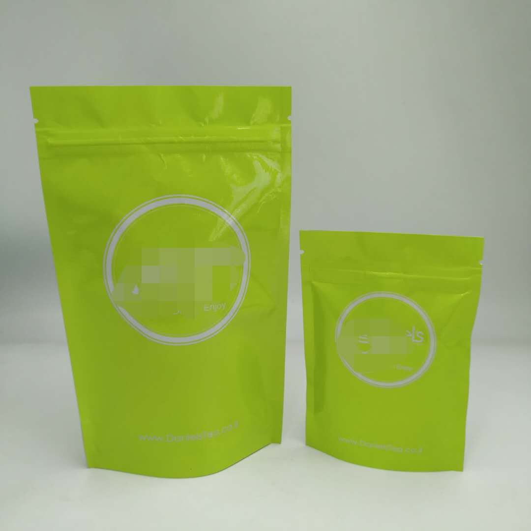 FDA الذاتي ختم زيبر الحقيبة البلاستيكية كيس رقائق الألومنيوم مع الألوان الزاهية