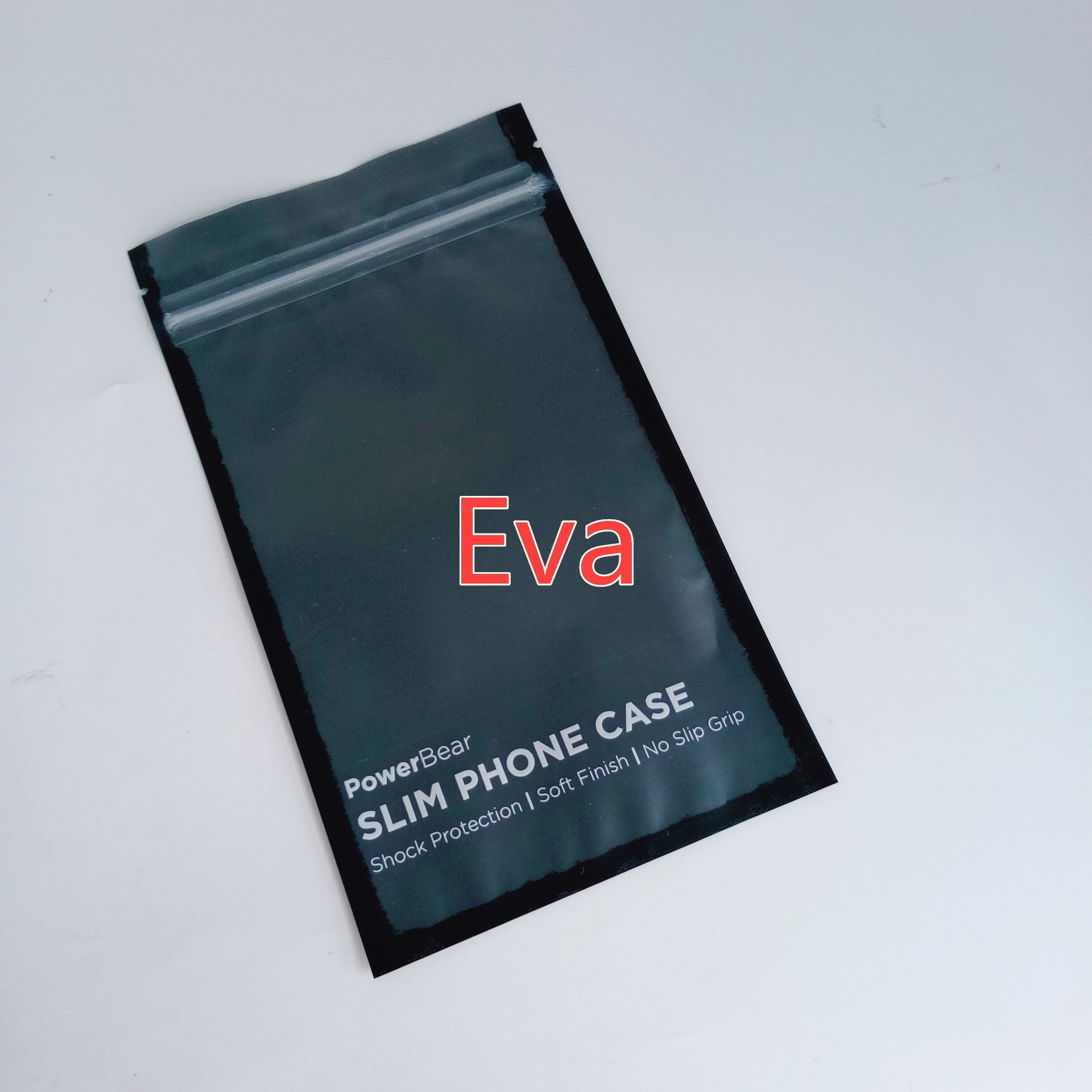 شنق هول أكياس بلاستيكية مختومة لتغليف USB شاحن سيارة الجدار