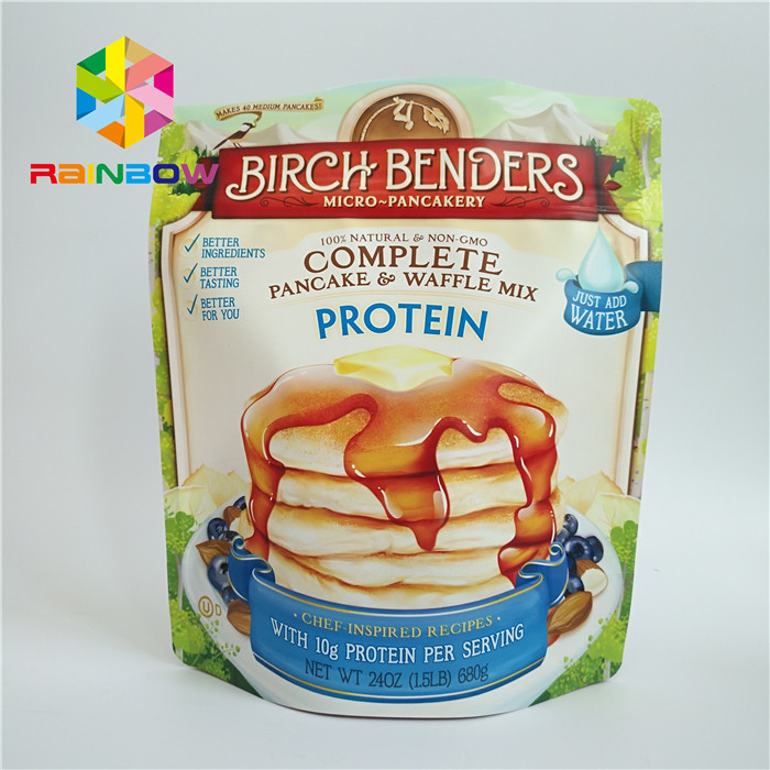 بانتون الطباعة الحقائب البلاستيكية التعبئة والتغليف ، أكياس رقائق الألومنيوم لمستحضرات التجميل