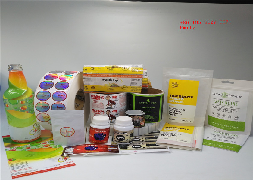 لاصقة للماء 3D تقليص كم تسميات