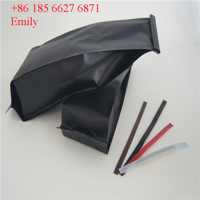 PET مواد الألومنيوم احباط أكياس لامعة تأثير اللون مع تين التعادل 10000pcs