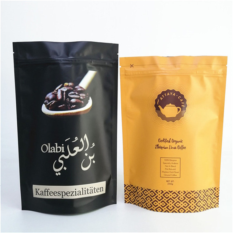 بطاقة طباعة مخصصة مع 120 ميكرون سمك لتغليف القهوة الآمنة للأغذية