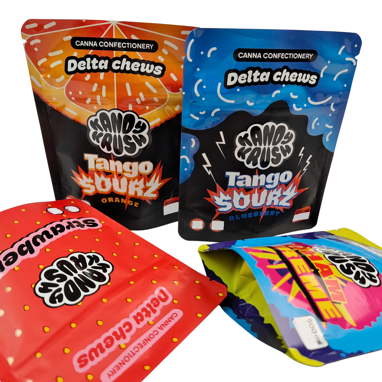 قوس قزح مطبوعة خصيصاً 3.5 غرام ثامن قفائها كيس مايلر الأطعمة القابلة للأكل عديم الرائحة كيس خاص على شكل كوكيز