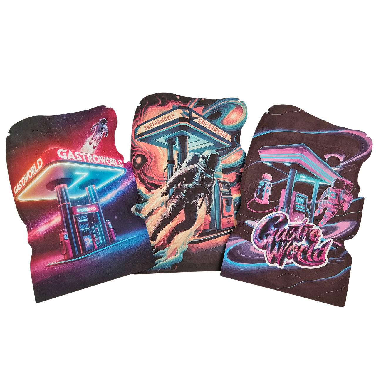 أكياس مايلر مخصصة مقطوعة بالقالب 3.5 جرام - 28 جرام بسحاب مقاوم للأطفال