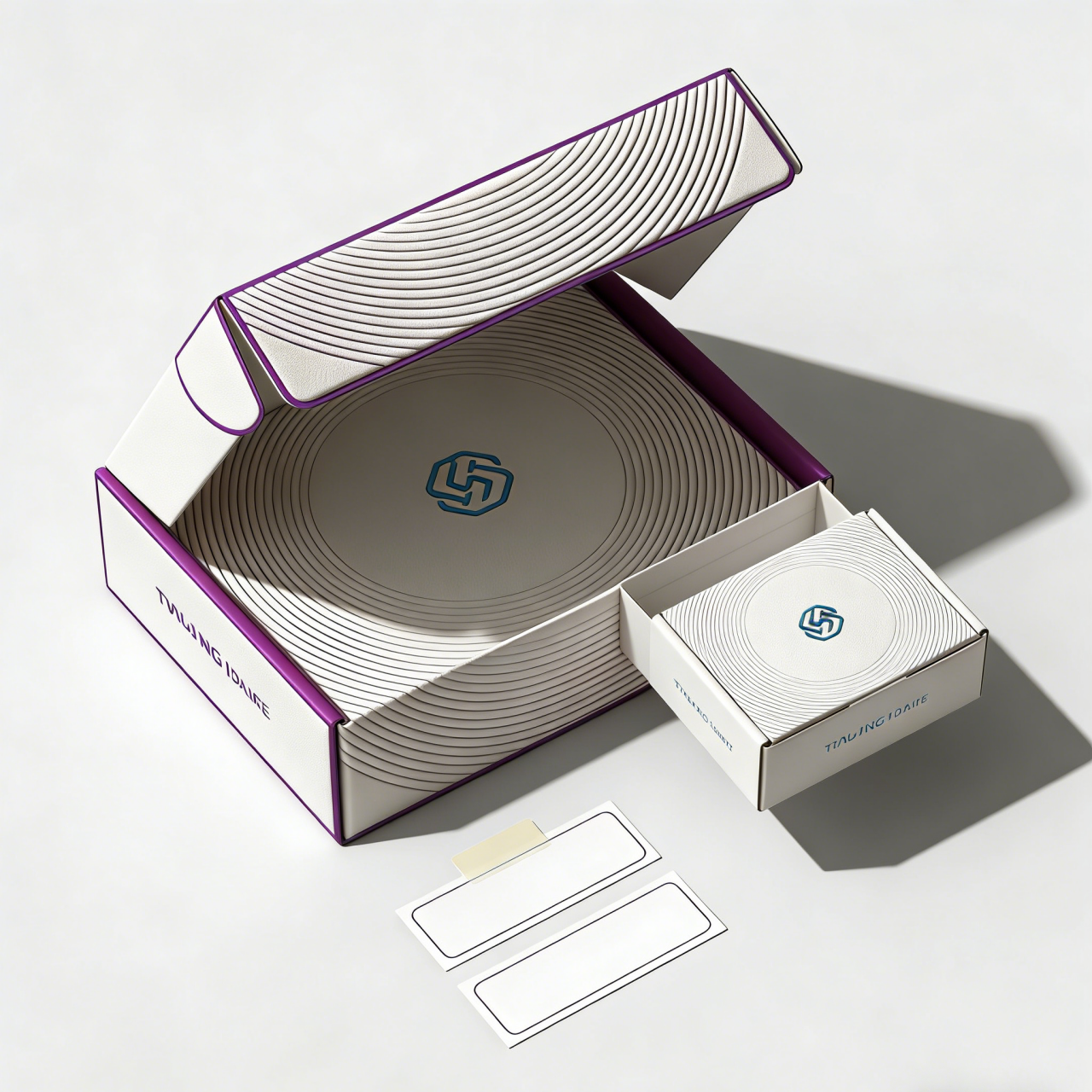 مجلدات بريدية هدية قابلة للتحلل البيولوجي مخصصة مع طبقة متينة وشعار مخصص