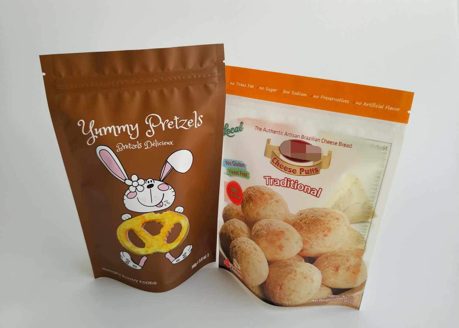 احباط الالومنيوم الاسماك الاغذية البلاستيكية الحقائب التعبئة والتغليف الطباعة الحفر مع سحاب