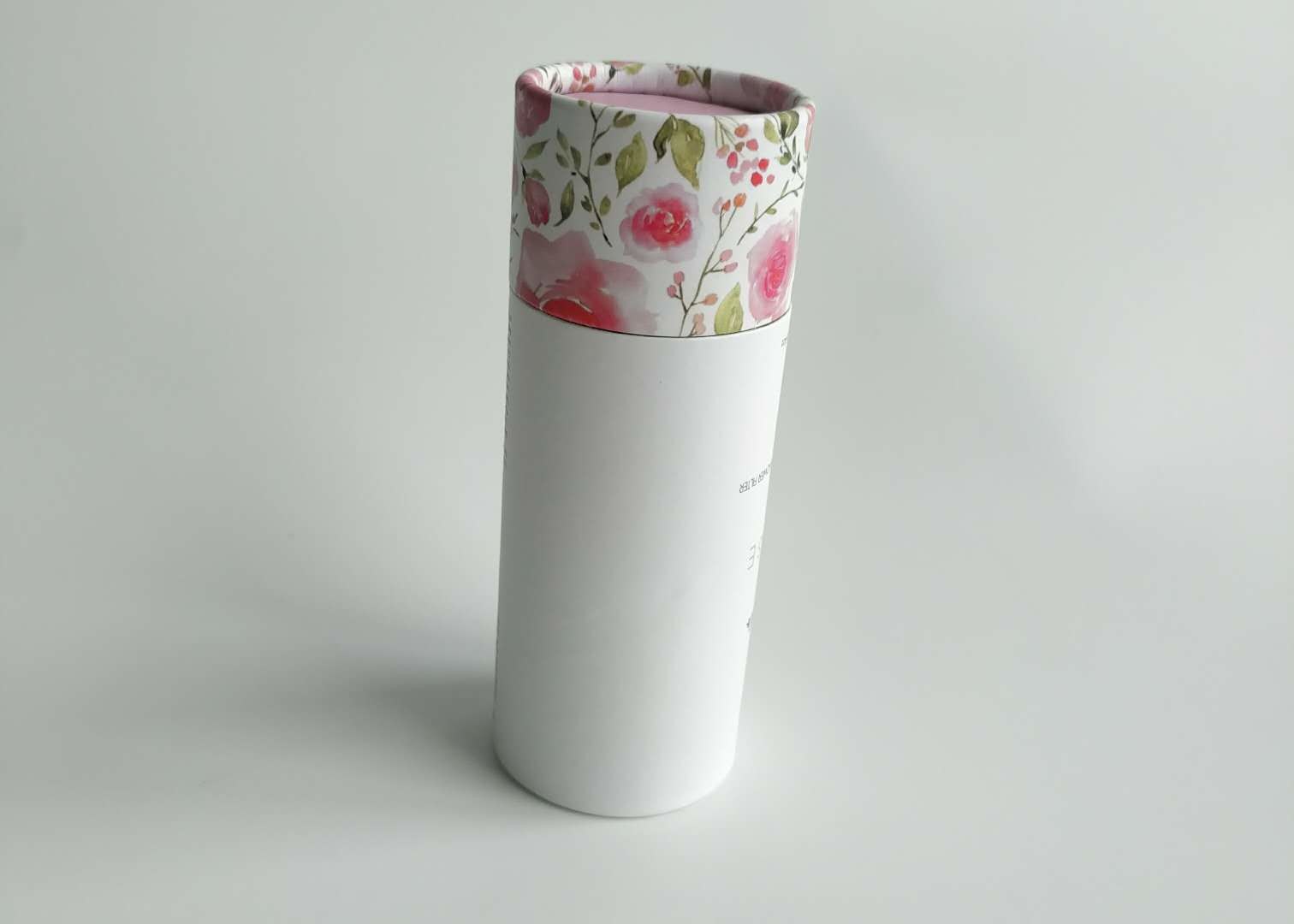 اسطوانة مربعات مطبوعة مخصصة مستحضرات التجميل ورقة كرتون للتغليف